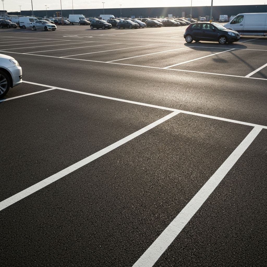 Car Park Line Marking - After