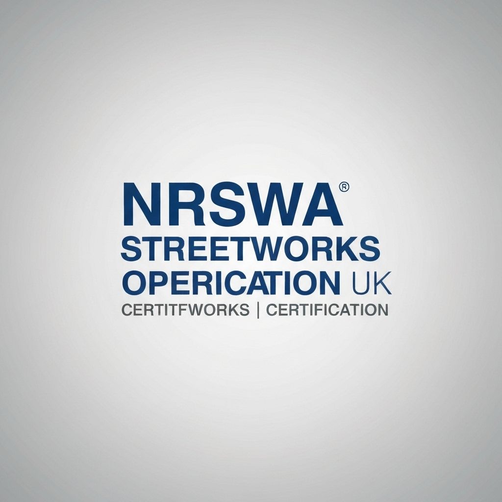 NRSWA Streetworks
